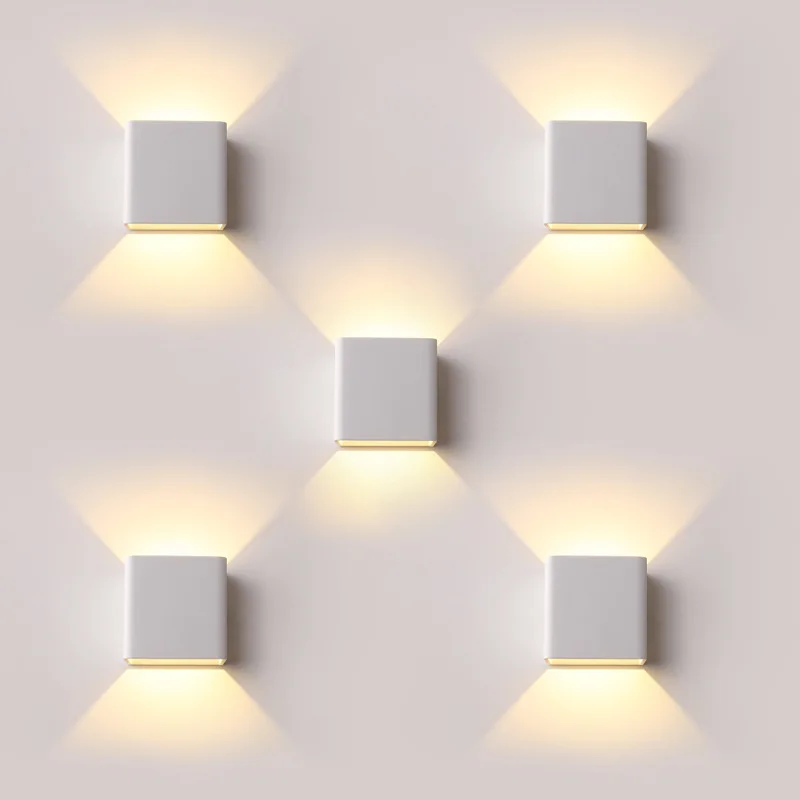 Бра Настенные светильники Гостиная Спальня лампа 5 Вт 10 15 алюминиевый материал |