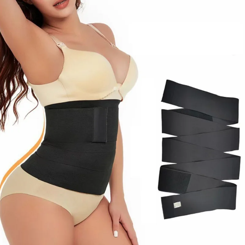 

Bandage Wrap Waist Shapewear Belt Women Slimming Tummy Belt Corset Stretch Bands Bandage Waist Training Device