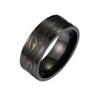 MIQIAO рыба и крючки дизайн простой нержавеющая сталь Синий рыба кольцо для мужчин Свадьба Помолвка мужчин t юбилей подарок ювелирные изделия вейп