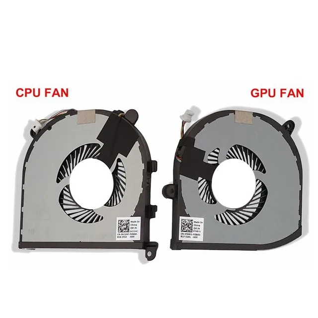 Новый вентилятор охлаждения процессора для DELL XPS 15 9560 серии Precision 5520 M5520 CPU GPU Fan 0TK9J1