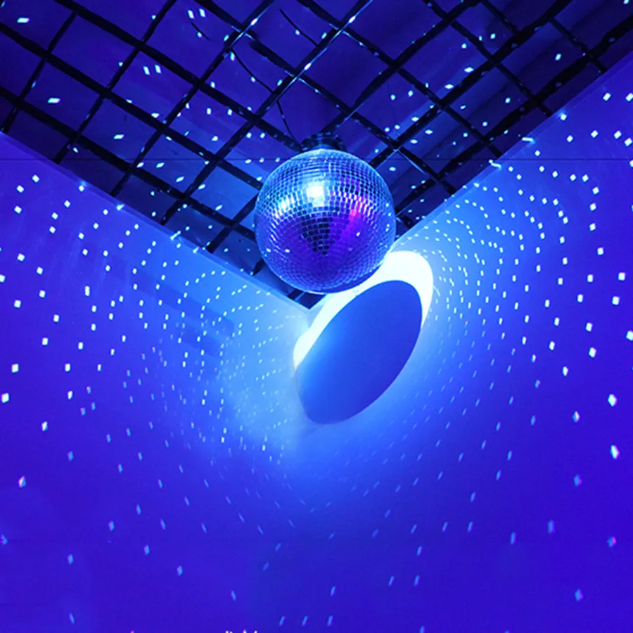 

Thrisdar 10W RGB LED Spotlight KTV Disco Beam Pinspot Light Disco Mirror Balls Party Light For KTV DJ Disco Dance Wedding Show