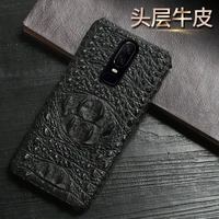 genuine leather protection phone case for oneplus 7 7 pro 7t shell shockproof luxury back cover for oneplus 7t pro 6 6t 5 5t 3t
