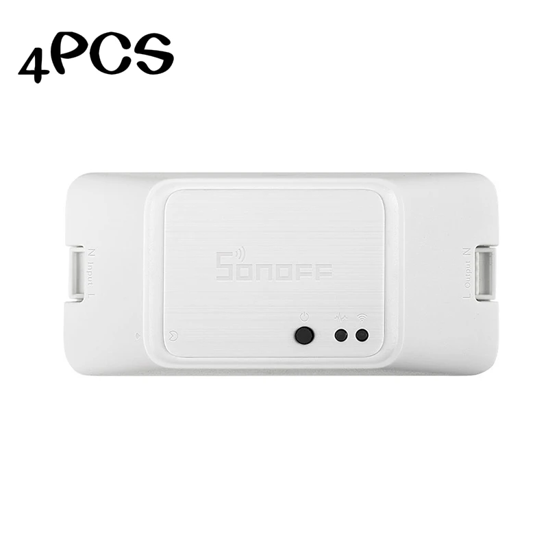 5 шт. SONOFF Basic R3 Smart Switch APP Умный дом wifi 10A модули совместимы с Alexa Google Home Автоматизация - Комплект: 4PCS