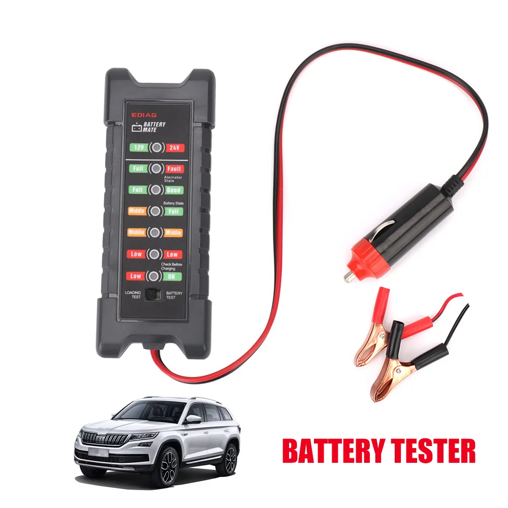 

Диагностический инструмент для аккумулятора 12/24 в, генератор переменного тока