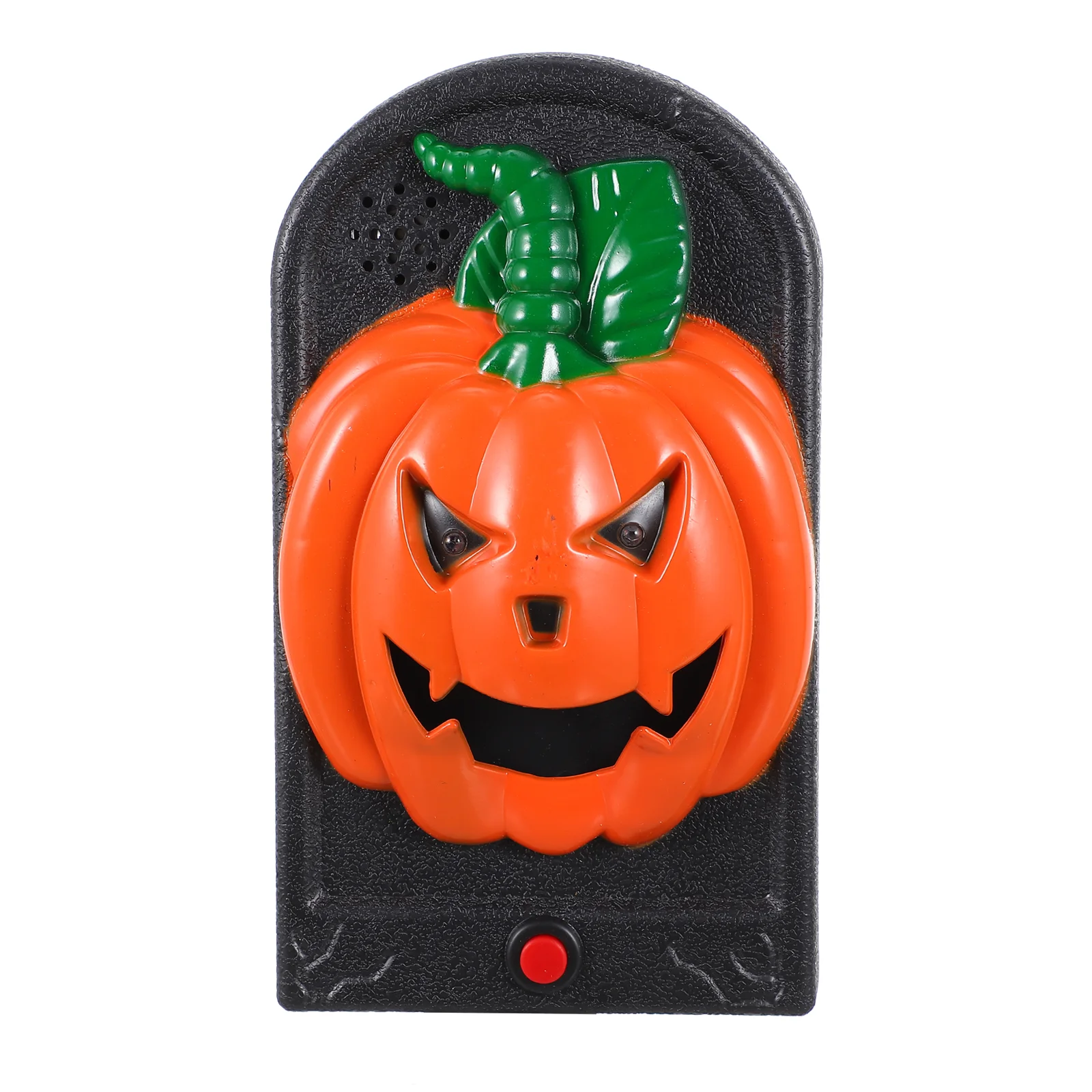 

1pc Horrible Pumpkin Doorbell Glowing Pumpkin Doorbell Decor Prop