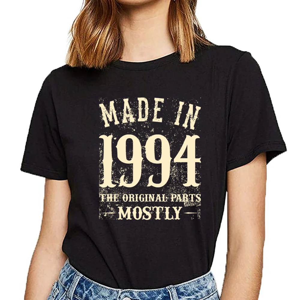 

Tops T Shirt Women1994 Fashion White Short Female Tshirt