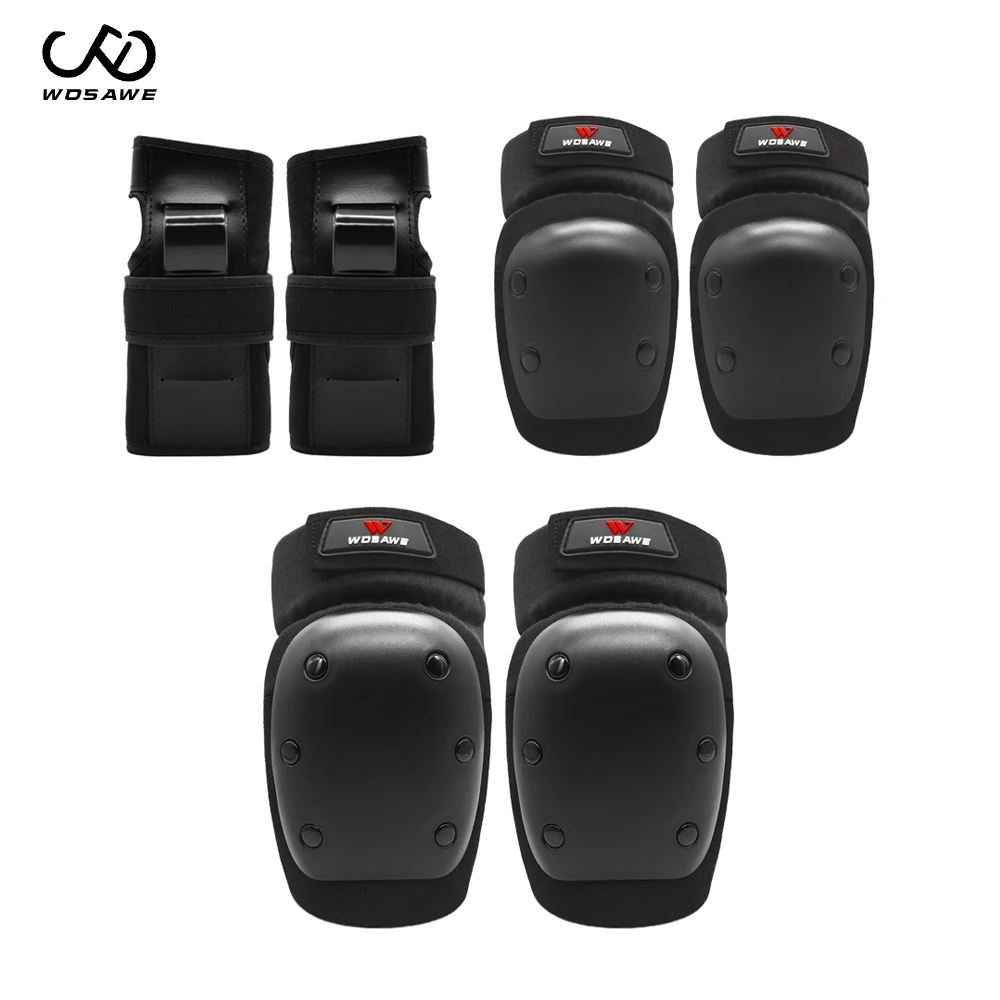 

WOSAWE Sports Kneepads Elbowpads Wrist Guard Skating skateboard Knee Guard Protective Gear