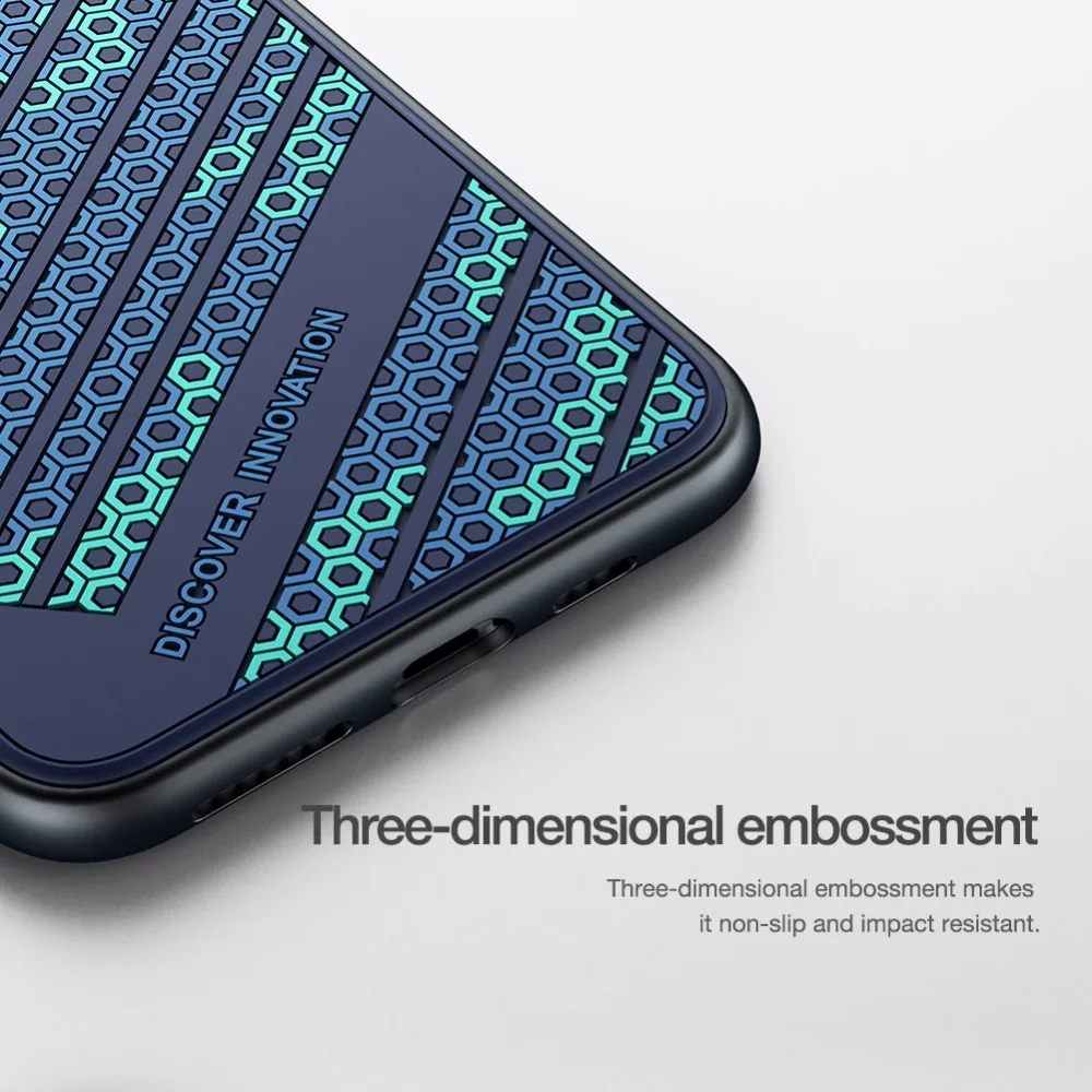 Модный чехол NILLKIN для iphone 11 Pro Max, Не оставляющий отпечатков пальцев, силиконовый чехол из ТПУ с Сотами для iphone 11 Pro 5,8 Max 6,5