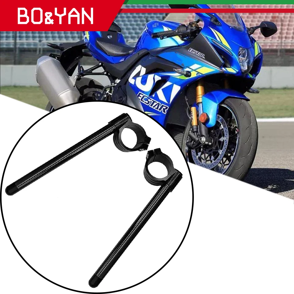 Для Suzuki GSX R 1000 600 750 GSXR gsxr 600/750 GSXR1000 мотоцикл Сплит Руль клип на Ons вилка