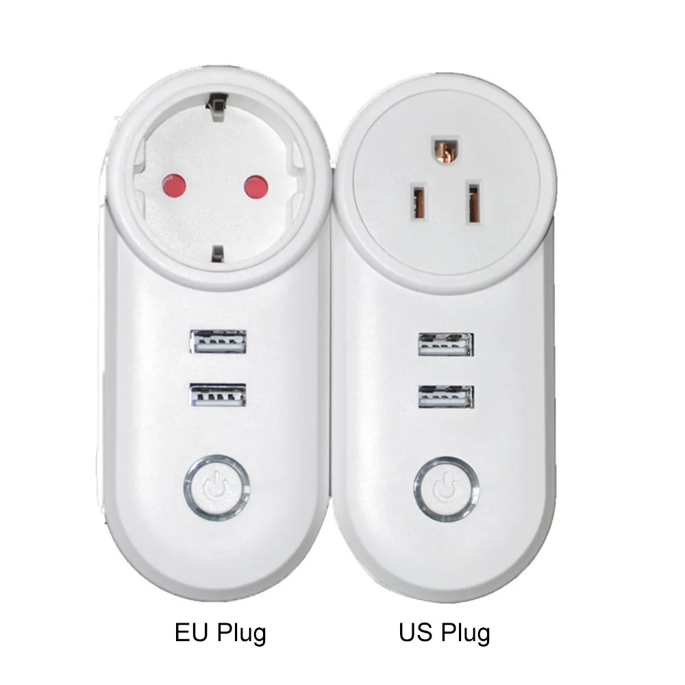 Умная розетка ЕС США штепсельная вилка умная полоса питания приложение