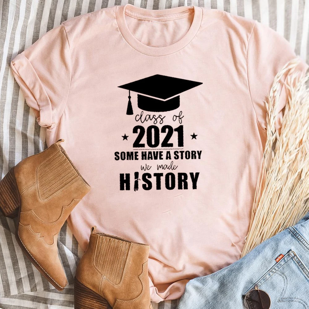 

History Woman Tshirts Gift To Her Some Have A Story Printing Tee Casual Hipster Tops for The Elders Funny Female Shirt