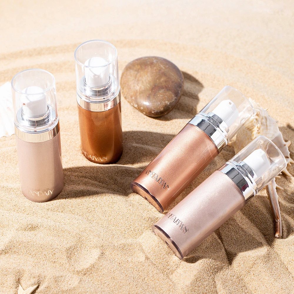 Shimmer Body Highlighter Cream Makeup Liquid Brighten Professional Glow Kit Cosmetic | Красота и здоровье