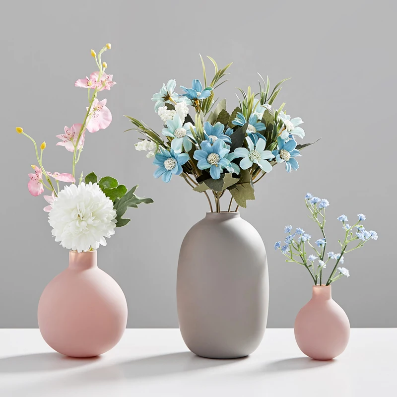 

Vases for Flowers Vase Decoration Home Nordic Flower Vase Ceramic Home Decoration Accessories Modern Living Room Decoration