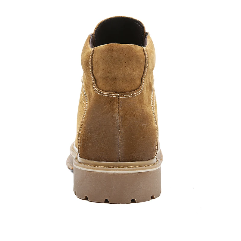 Классические мужские ботинки из натуральной кожи с перфорацией типа броги