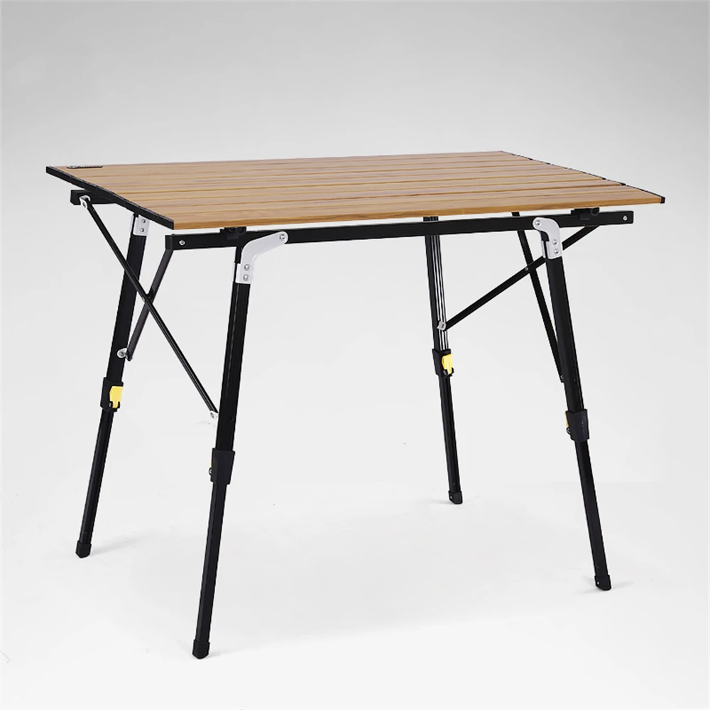 

Portable Folding Camping Table with Mesh Storage Bag and Carry Bag Perfect for Outdoor Picnic BBQ Cooking Beach Backpacking