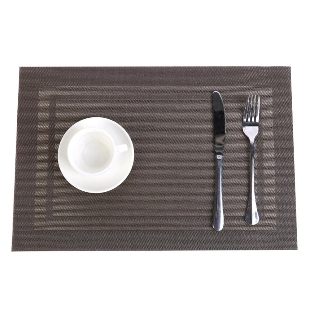 Прямоугольные экологически чистые водонепроницаемые коврики из ПВХ с защитой от