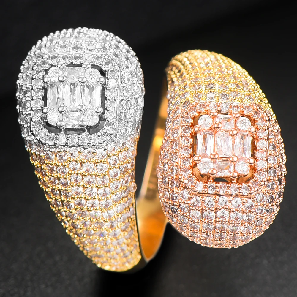 Missvikki 4 цвета роскошные эффектные штабелируемые кольца для женщин Свадебные с