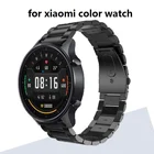 Браслет из нержавеющей стали для XIAOMI mi watch, цветной металлический Смарт-браслет amazfit pace GTR 47 мм stratos 3 2 2S