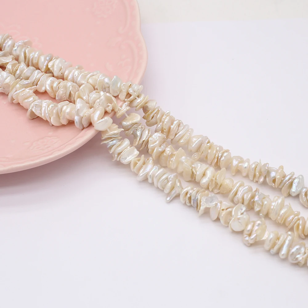 

2021 Natural Freshwater Pearl Beads Stacked Fashion Charm Beads for Jewelry Making Necklace Bracelet Exquisite Gift Size 10-11mm