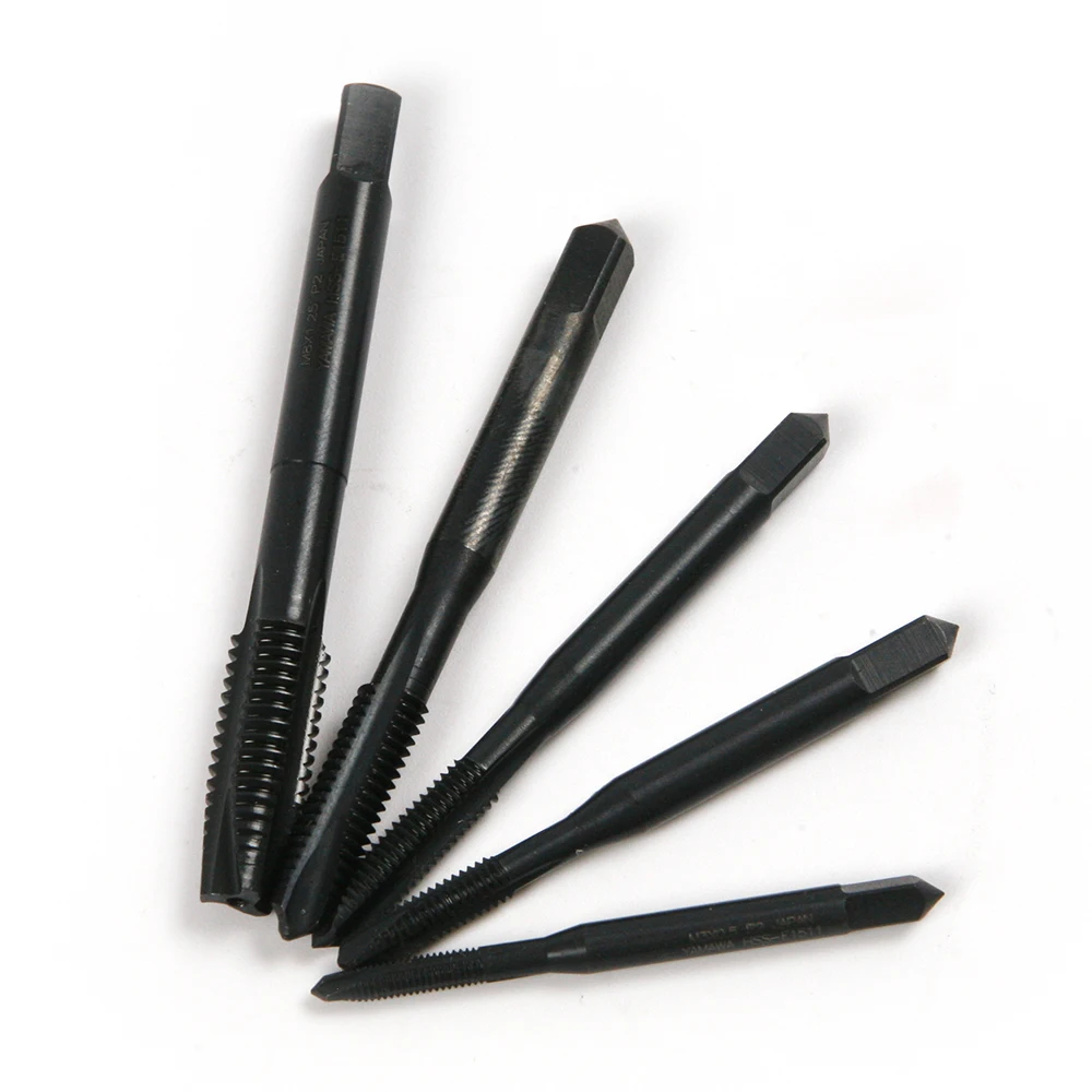 

Fixmee M3-M8 HSS Nitride Coated Right Hand Straight Flute Plug Screw Tap Threaded