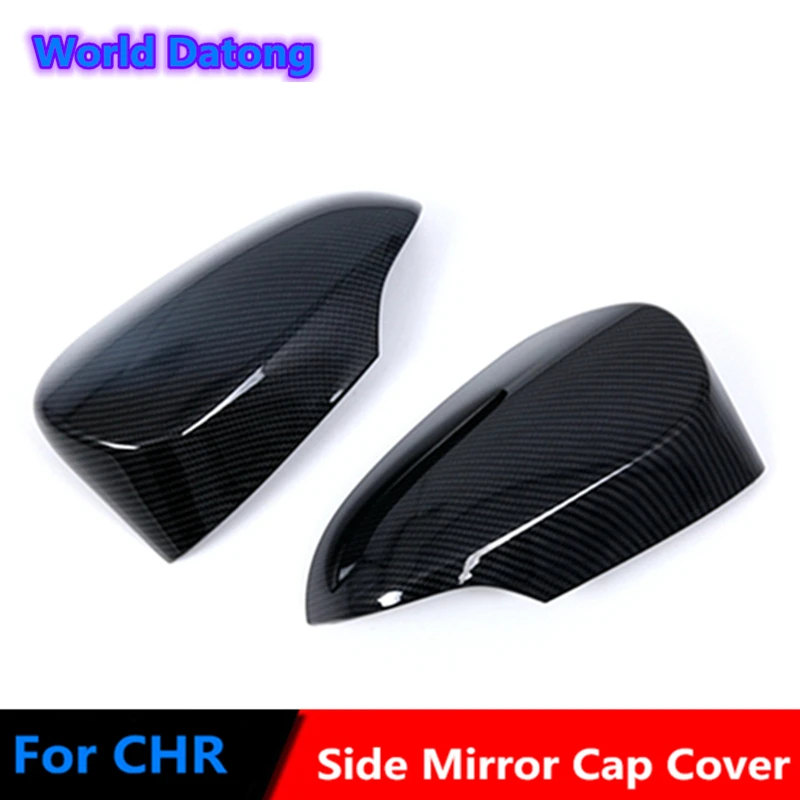 Углеродные волокна шаблон двери автомобиля крыло Зеркало Охватывает зеркало
