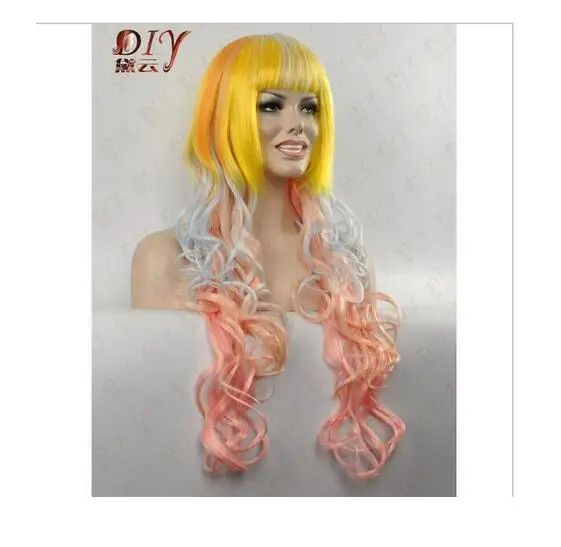 Zhao079004258&gt + парик Косплэй Вьющиеся Новый 28 &quotДлинные Для женщин Жаростойкие
