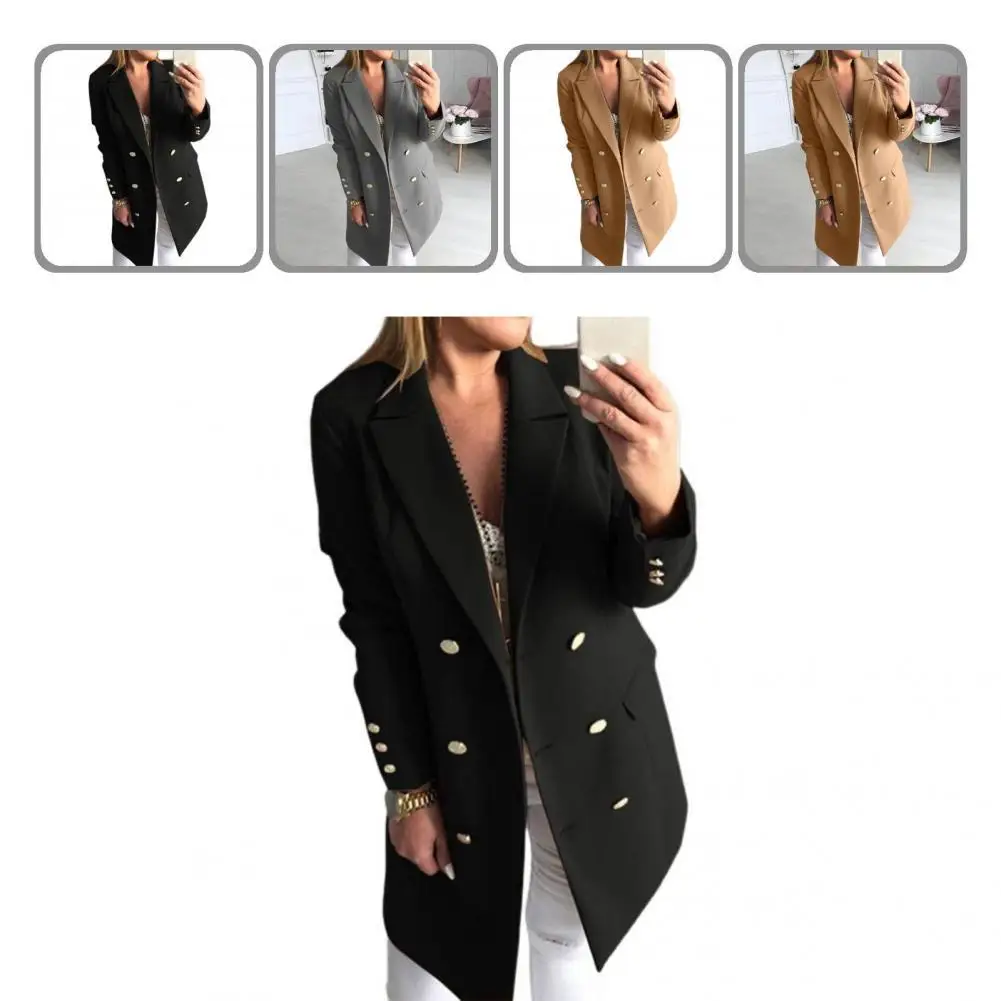 

Elegant Fashion Long Sleeve Casual Women Coat Fine Workmanship Lady Coat Comfortable for Dating