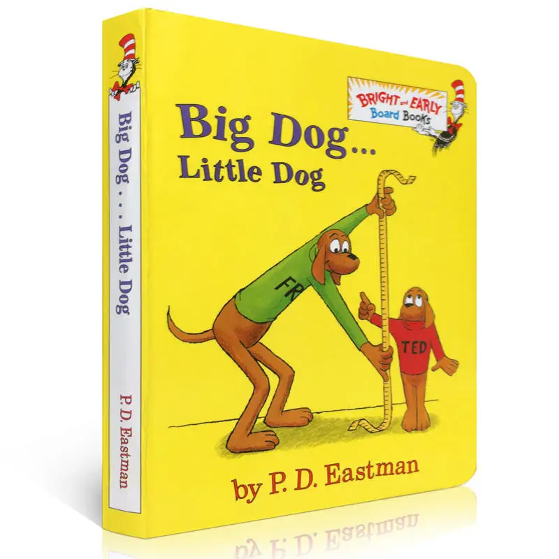 Dr. Sue Big Dog Little от P.D.Eastman Обучающие игрушки на английском языке для детей школа