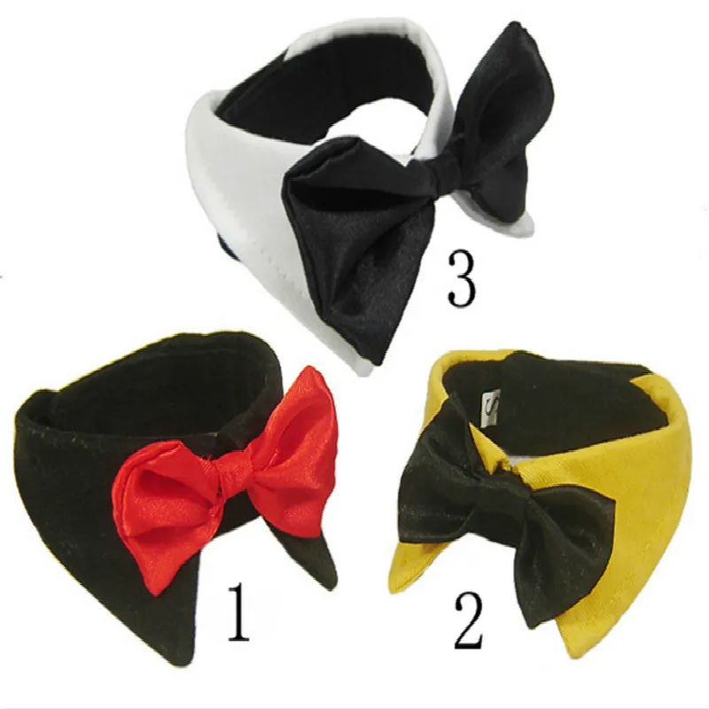 

Pet Cat Bow Tie Adjustable Neck Costume Formal Dog Collar Small Dogs Cats Accessories Wedding Party Gift