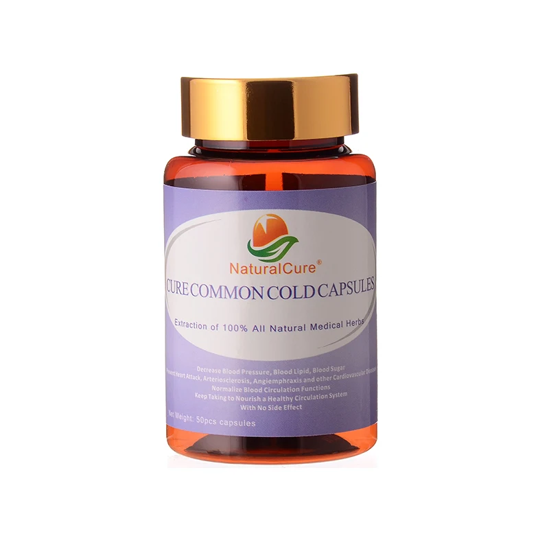 

NaturalCure Promote Common Cold Capsules, Improve Sore Throat, Increase Body Immunity to Cold Virus, Plants Extract 50 pills.