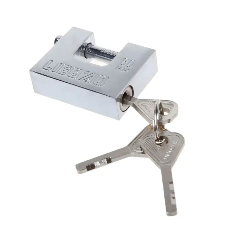 Надежный грузовой контейнер замок для гаража прицепа сверхпрочный с 3 ключами