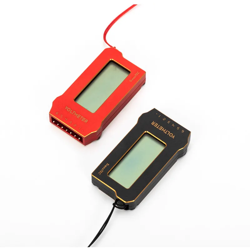 

1 Pcs New Design 2-6S Mini Voltmeter Lipo Battery Voltage Tester Power Meter For RC Model