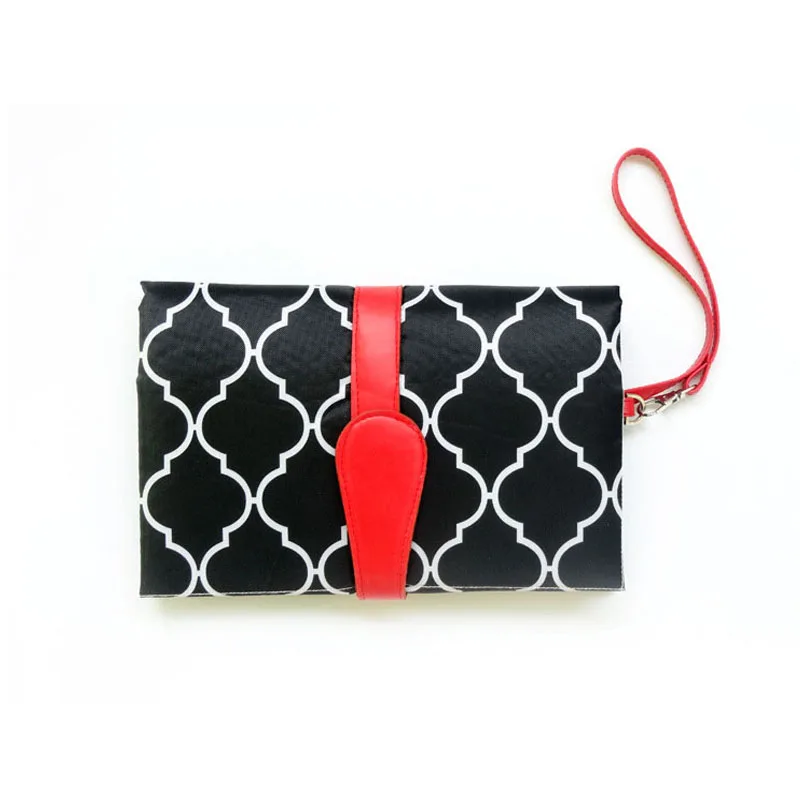 

Waterproof Baby Changing Mat Portable Diaper Changing Pad Travel Nappy Changing Station Kit Diaper Care Products Hangs Stroller