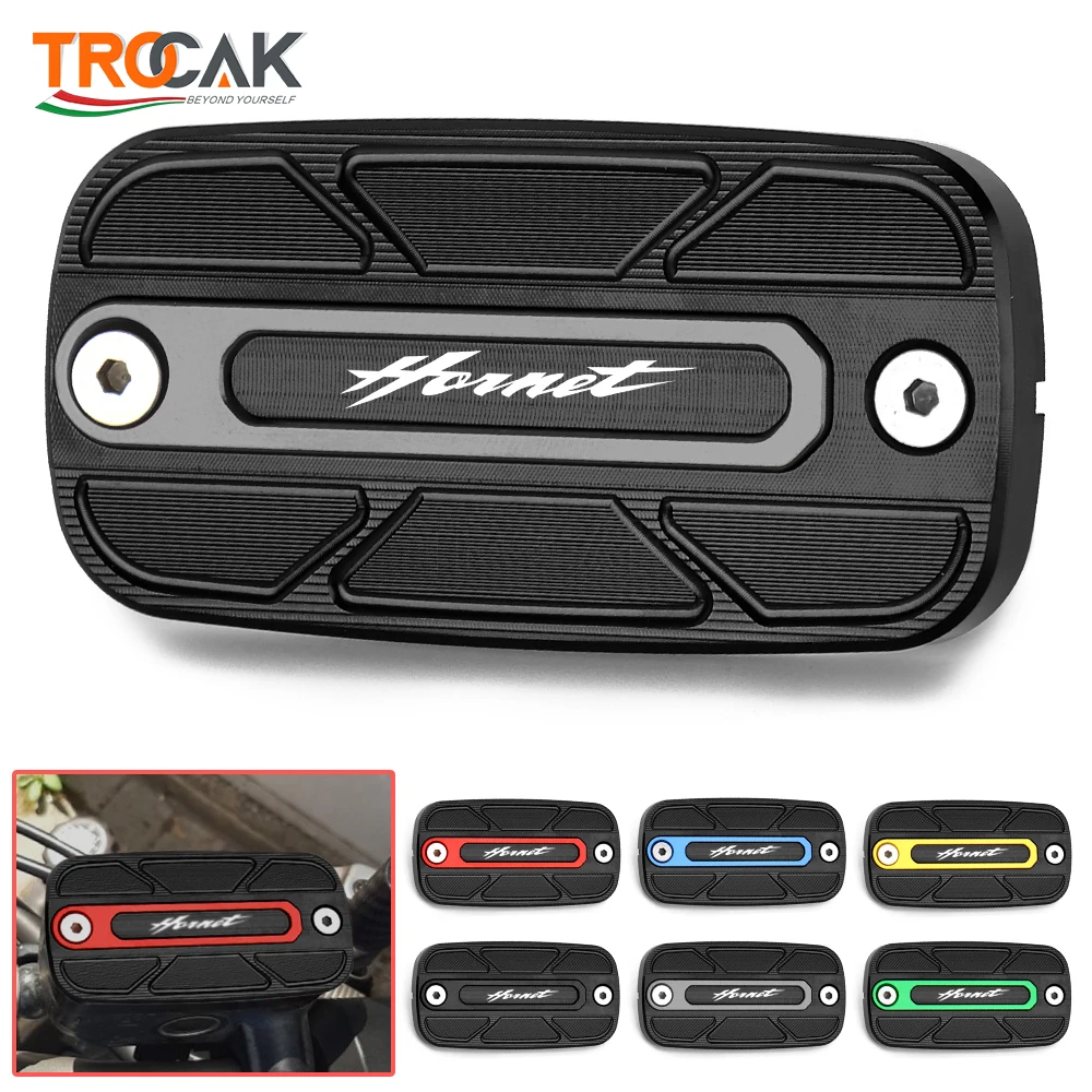 Алюминиевая крышка для резервуара тормозной жидкости для Honda Hornet 900 600 CB600F CB 600F 1998-2014, аксессуары для мотоциклов