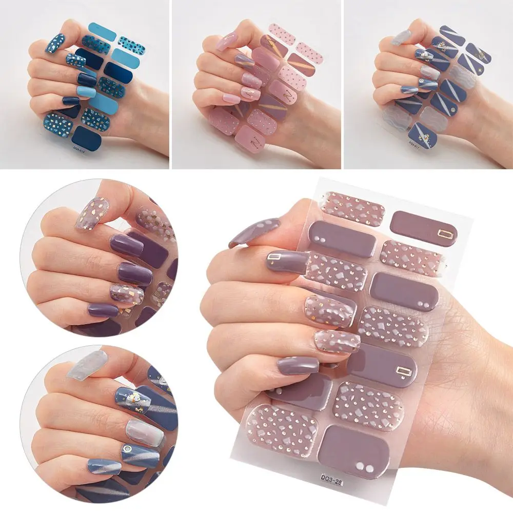 

Creative Nail Polish Nail Art DIY Women Manicure Decoration Nail Art Stickers Nail Strips Nail Accessories