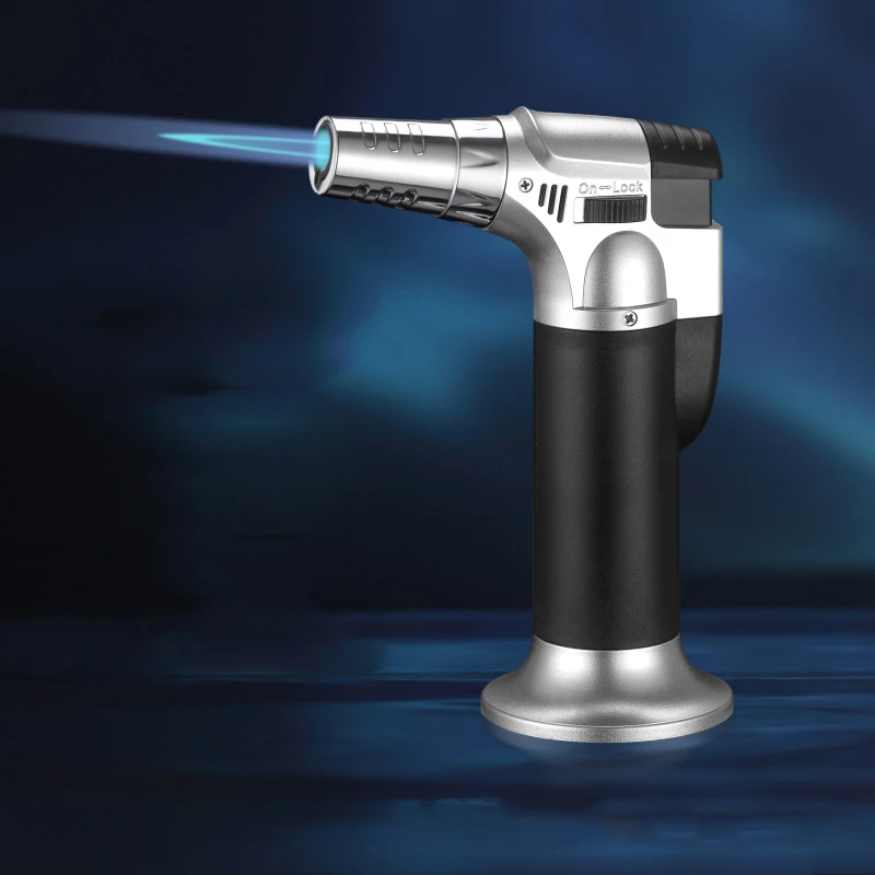 Барбекю Кухня Пособия по кулинарии металла газовая зажигалка бутан 1300C Turbo легче