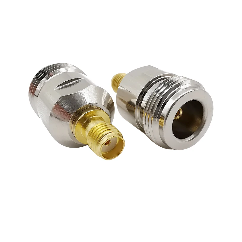 

1Pcs N Type Female to SMA Female Jack RF Coaxial Coax Adapter Connector for Antennas Radios Wi-Fi Coaxial Cable LMR CCTV