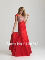 free shipping 2016 new style sexy brides maid dresses vestidos custom sizecolor crystal redbuleyellow long evening dresses