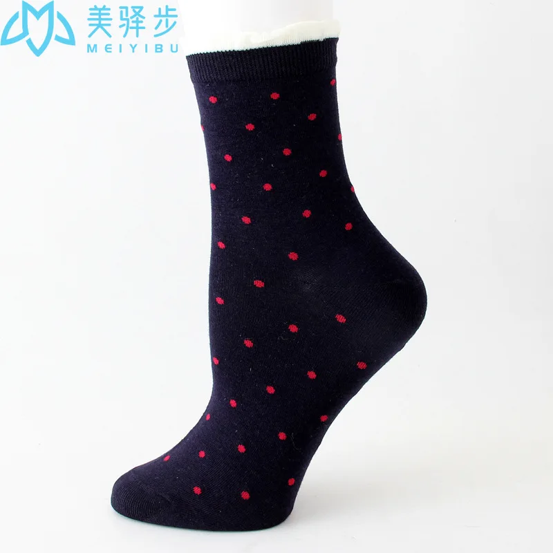 12 Pairs Per Set Socks Dot Women's Socks Manufacturers Sock Cute