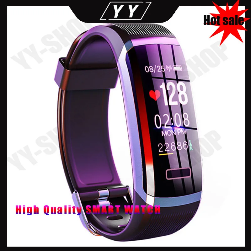 YY Смарт часы мужские водонепроницаемые IP67 женские пульсометр фитнес трекер