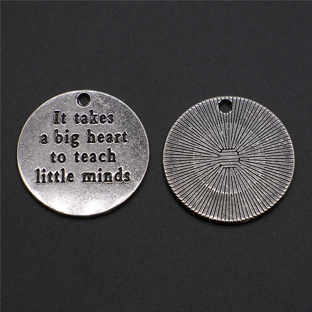 4 шт. Амулеты требующие большого сердца чтобы научить маленькие умы античный