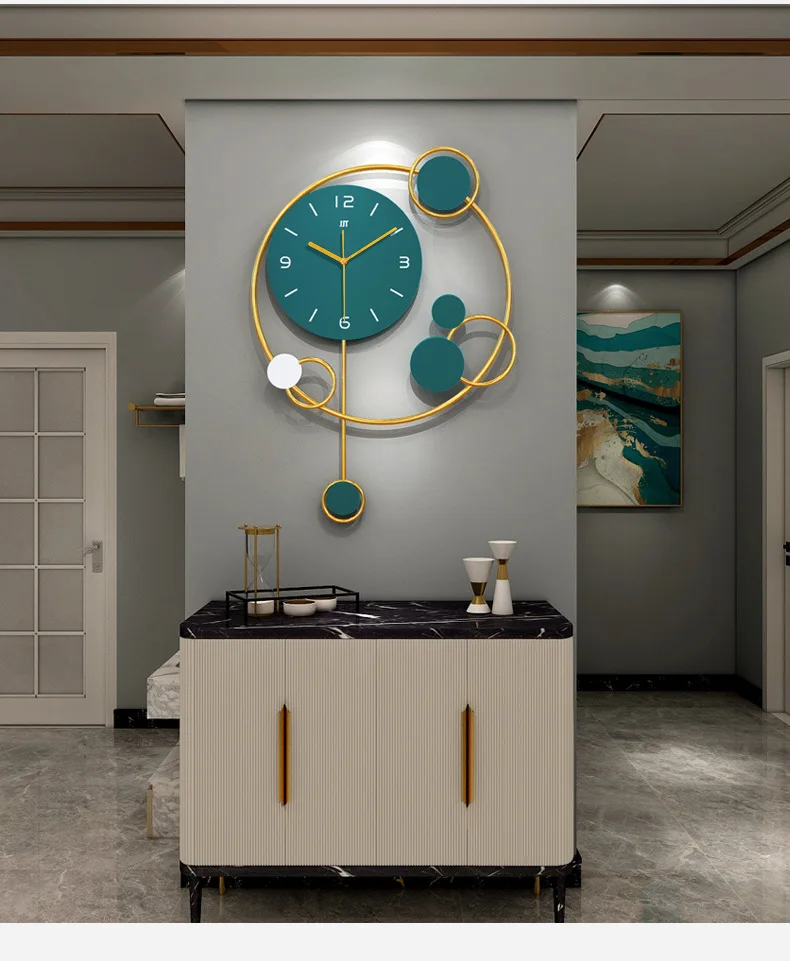 

Nordic Luxury Wall Clock Clocks Wall Home Decor Modern Creative Home Decoration Wall Clock