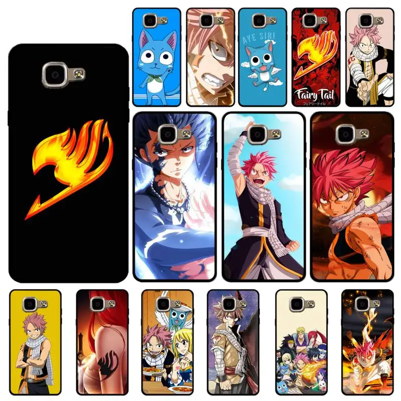 Motirunner Аниме Манга Fairy Tail чехол для телефона Samsung A6 A8 плюс A7 A9 A20 A20S A30 A30S A40 A50