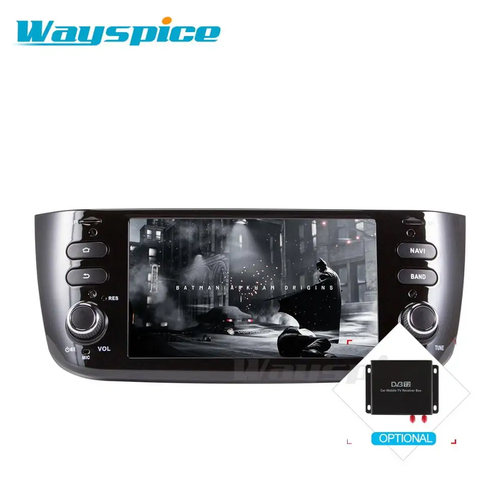 Wayspice android 9 0 автомобильный dvd для Fiat/Linea/Punto 2012 2013 2014 2015 мультимедийный плеер |