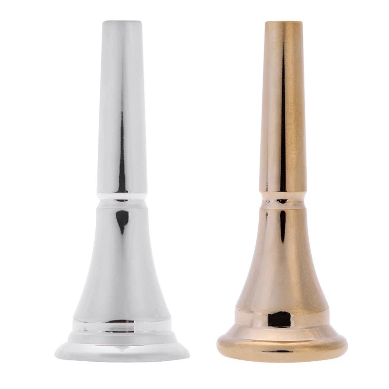 2 шт. французский рупорный мундштук с прочным стильным медным сплавом