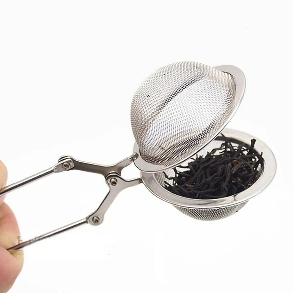 

Stainless Steel Handle Mesh Ball Tea Strainer Tea Infuser Spice Filter