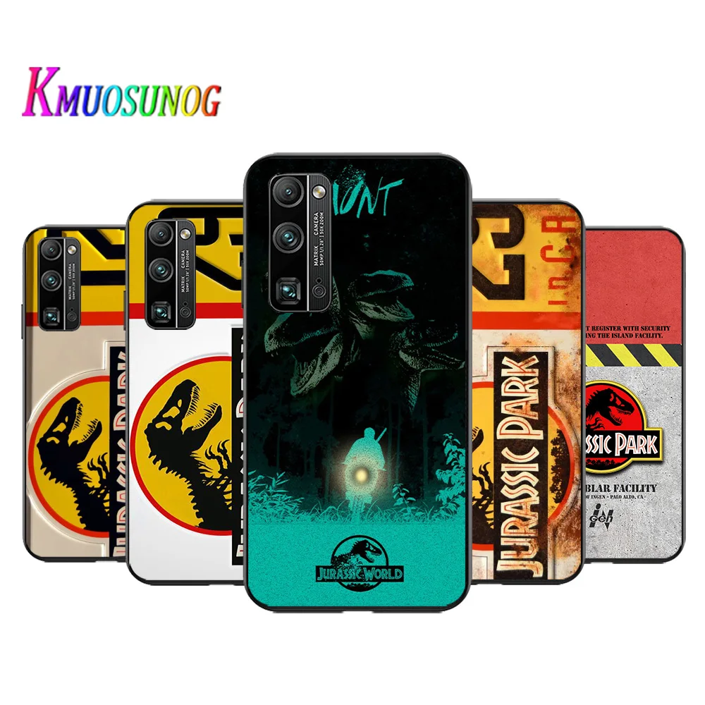 

Jurassic Park Dinosaurs For Huawei Honor 10 20 30 10i 20i 30i 10X V20 V30 20S 30S 30i X10 Pro Plus Lite Black Soft Phone Case