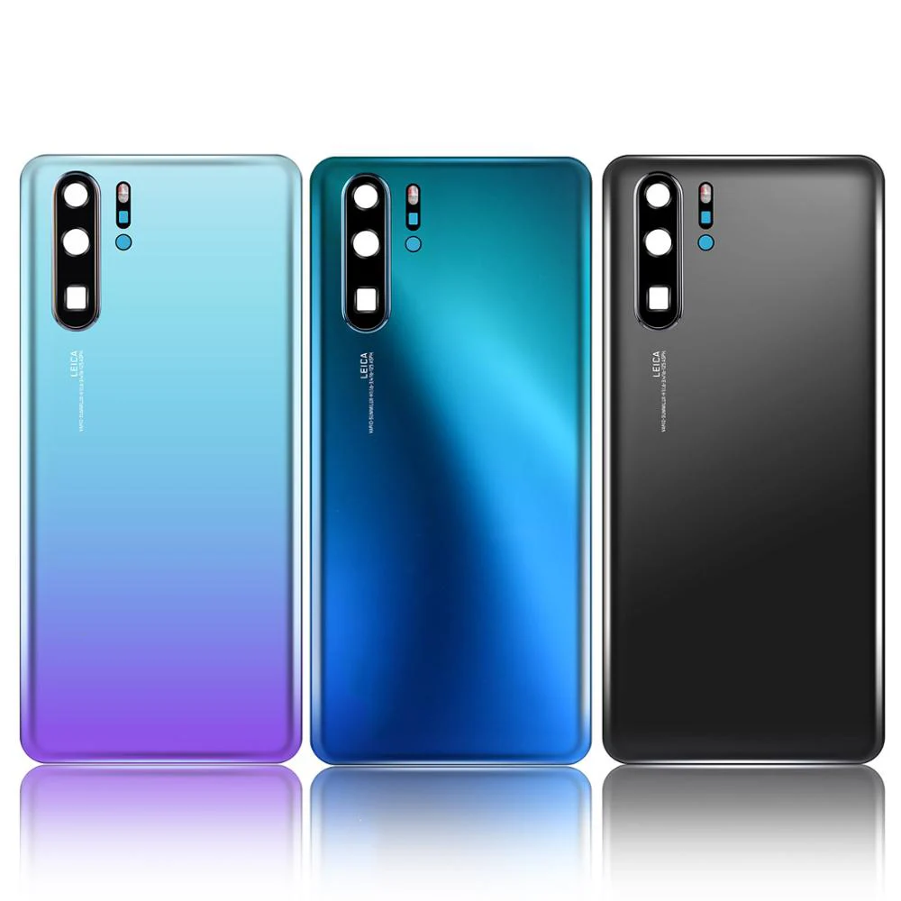 Оригинальный задний корпус для HUAWEI P30 Pro задняя крышка стеклянная батарея с