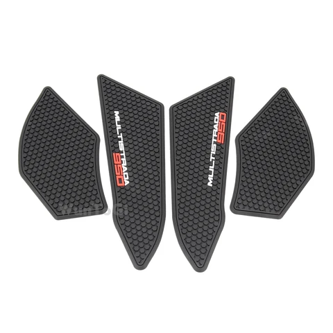 Наколенник для топливного бака Ducati Multistrada 950 950S 2019-2021, противоскользящие наклейки, боковая прокладка для топливного бака, водонепроницаемая прокладка