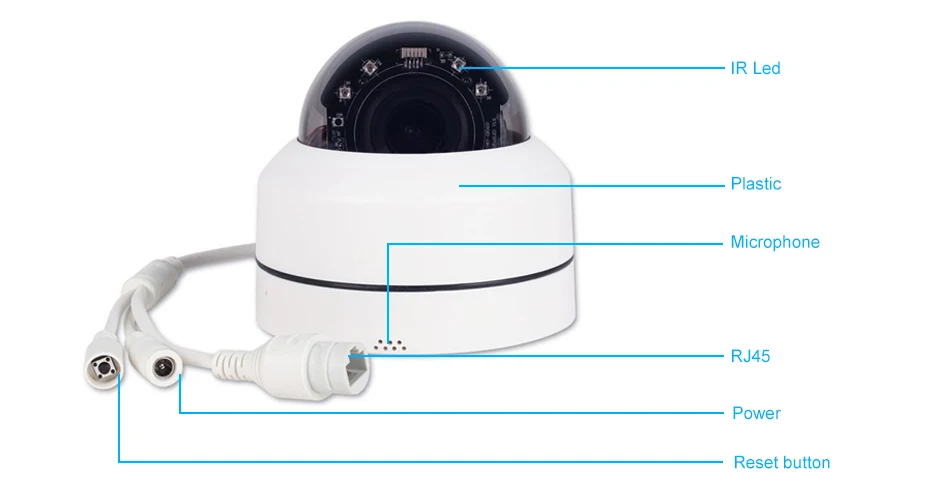 2-мегапиксельная мини купольная WiFi PTZ IP камера для помещений 1080P Беспроводная 4-кратная оптическая камера безопасности для дома с двухсторонним аудио 128 ГБ слот для карты SD